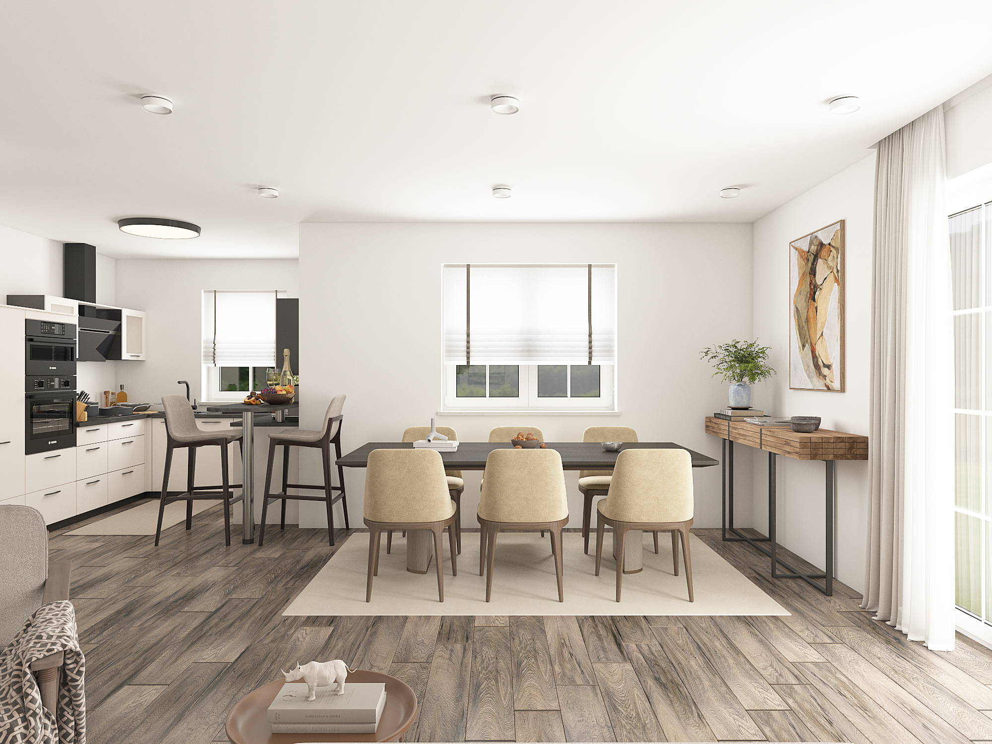 Immobilienmakler Übersee - 3 Zimmer Wohnung Zu Verkaufen