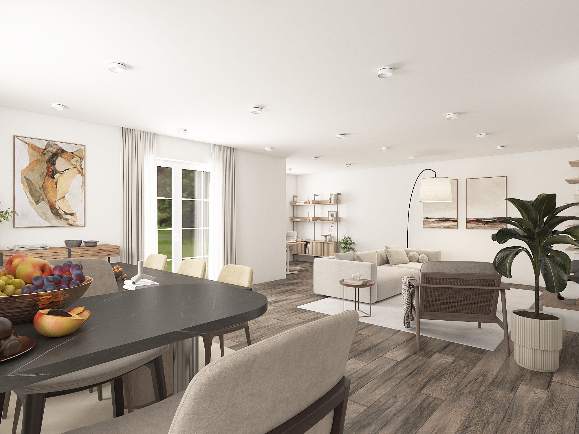 Immobilienmakler Übersee - 3 Zimmer Wohnung Zu Verkaufen